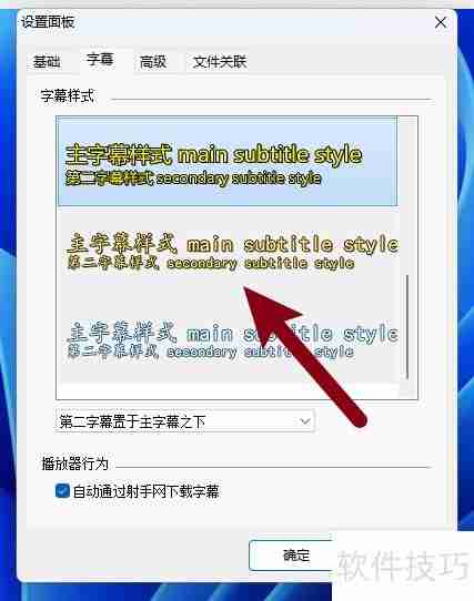 射手播放器字幕样式修改指南