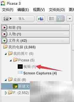 Picasa制作照片视频播电视