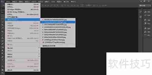 Photoshop CS5打开文件方法