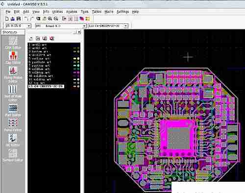 CAM350怎么打印PDF文件?CAM350打印PDF文件的方法