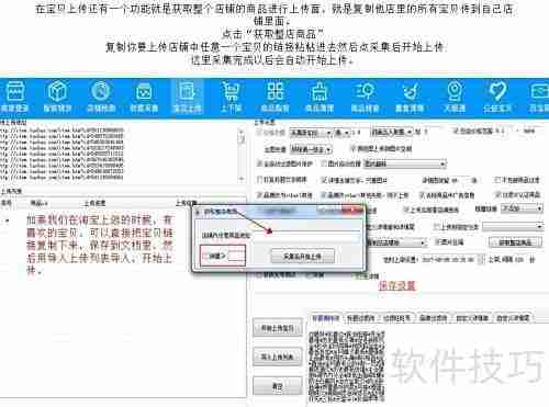 店小白软件使用指南
