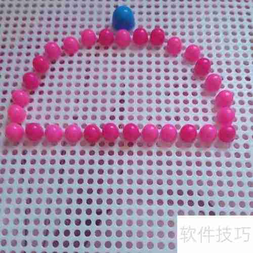 粉色雨伞蘑菇插法技巧