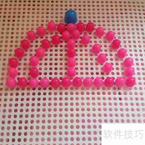 粉色雨伞蘑菇插法技巧