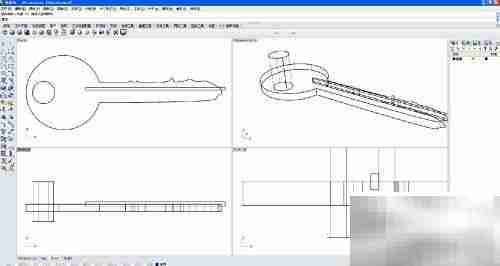 Rhino 5.0钥匙建模入门