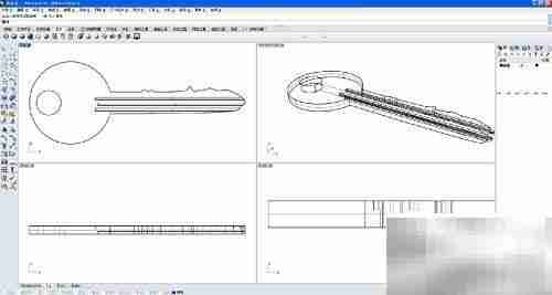 Rhino 5.0钥匙建模入门