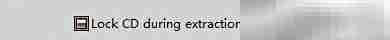 WildFire CD提取时如何锁定光盘