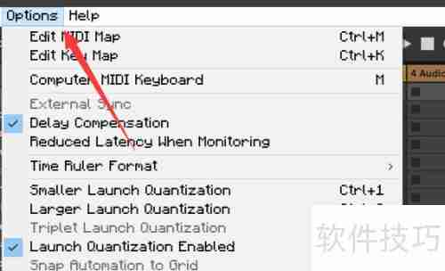 Ableton Live音频录制设置