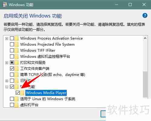Win10 2004启用Media Player