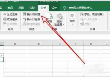 Excel2019透视表怎样使用切片器