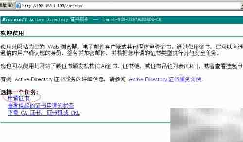Web服务器证书申请指南