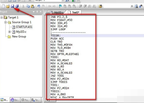 keil c51怎么编写c语言?keil c51编写c语言的操作步骤