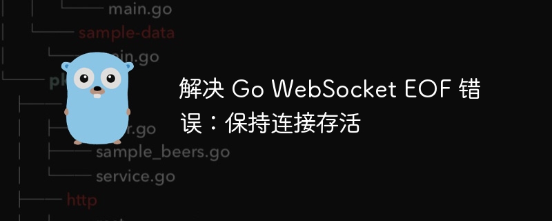 解决 Go WebSocket EOF 错误：保持连接存活