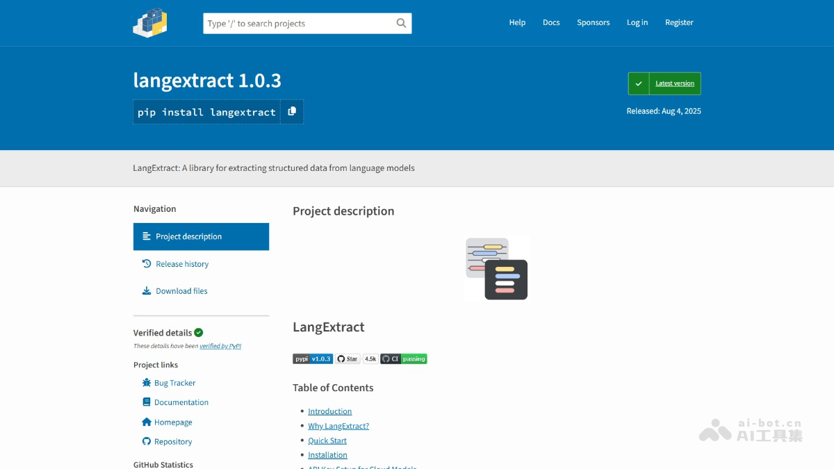 LangExtract— 谷歌开源的结构化信息提取工具