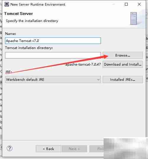 Eclipse中启动Tomcat教程