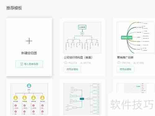 WPS快速制作常用思维导图