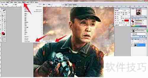 PS滤镜一键转手绘