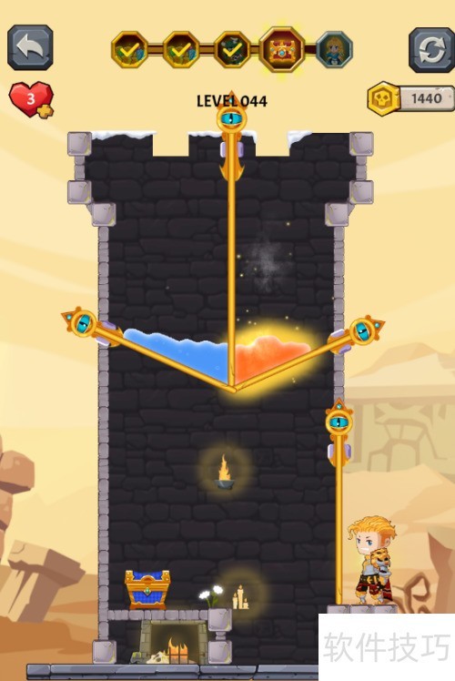 TapLitterFighter044关攻略技巧