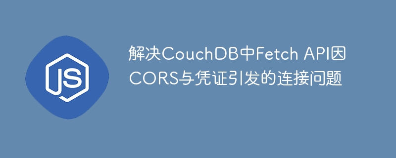 CouchDBFetchAPI连接故障解决方法