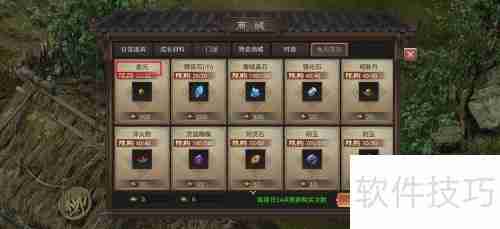 武林霸业金元购买攻略