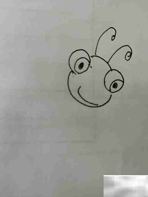 简笔画:大眼睛小蜻蜓