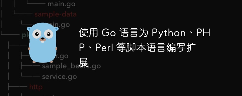 用Go扩展Python/PHP/Perl脚本方法