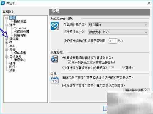 RealPlayer更改临时文件路径