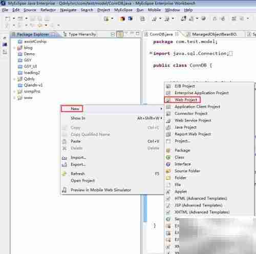 MyEclipse专业版使用指南
