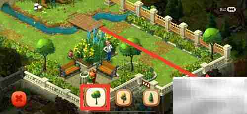 梦幻花园种树技巧