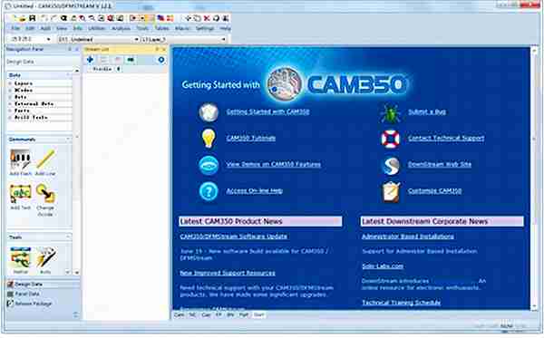 cam350怎么查看板尺寸？cam350测量板尺寸的方法