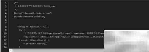 获取Resource中JSON的方法