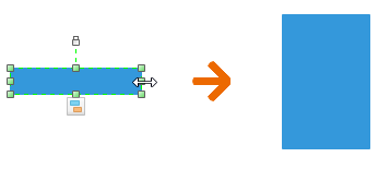 亿图图示专家如何输入竖向的文字