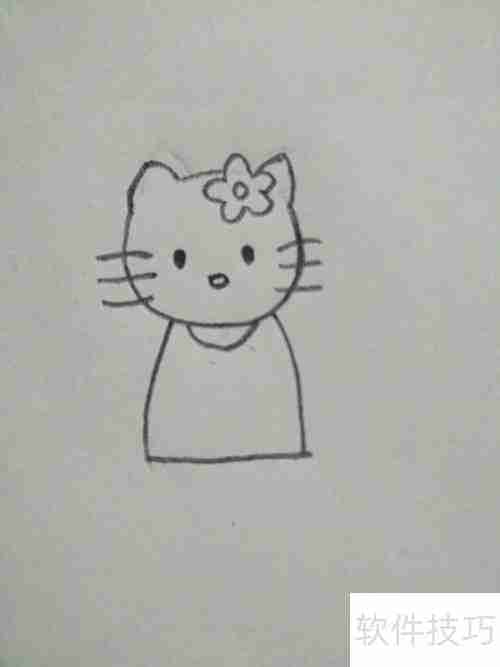 画可爱Hello Kitty，轻松上手