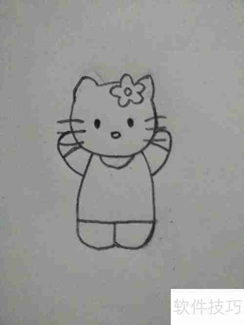 画可爱Hello Kitty，轻松上手