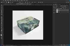 ps如何给透视盒子添加贴图效果