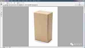 ps如何给透视盒子添加贴图效果