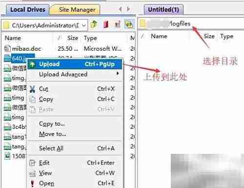 FTP工具上传下载操作指南