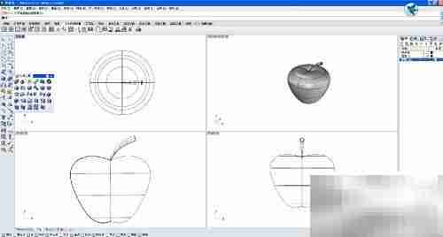 Rhino 5.0苹果建模入门