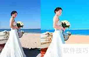 Topaz抠婚纱教程