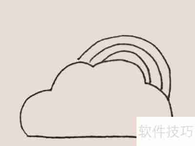 彩虹云绘画技巧