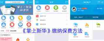 如何使用掌上新华app进行保险缴费和贷款清偿