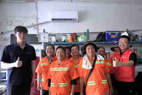 清凉一夏！ 京东城市冰岛计划为全国各地一线劳动者撑起“清凉伞”