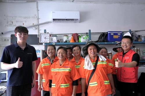 京东城市冰岛计划为劳动者送清凉