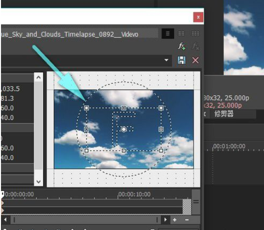 sony vegas怎么剪裁视频画面大小