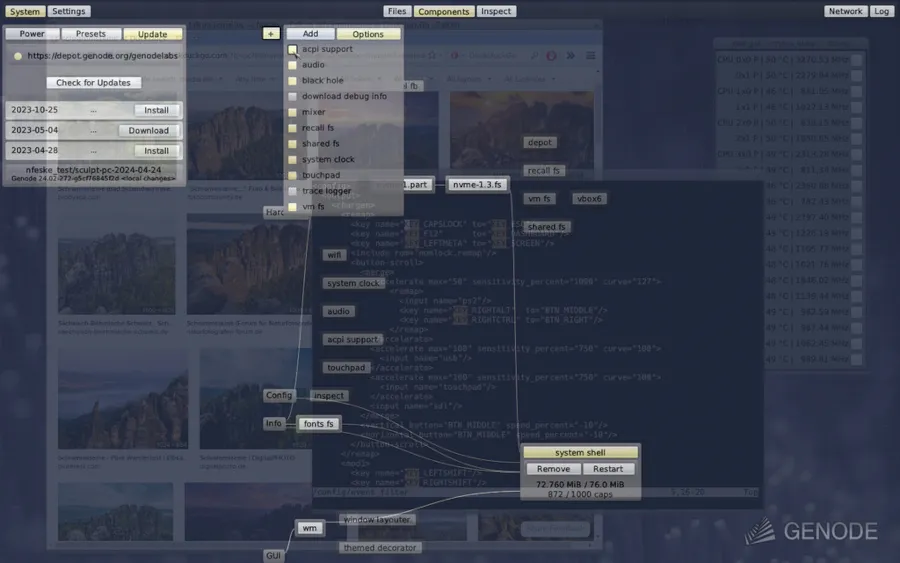 GenodeOS25.08版本重磅上线