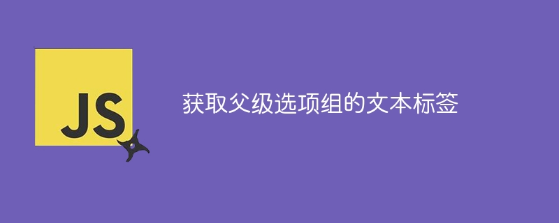 获取父级选项组标签技巧
