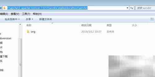 Tomcat设置默认项目方法