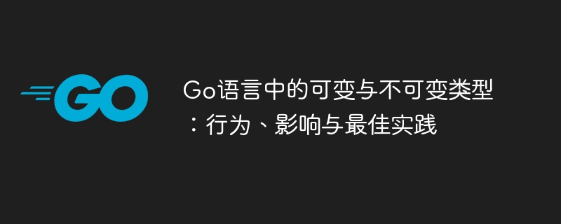 Go语言可变不可变类型详解