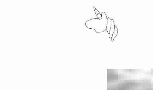 梦幻独角兽手绘教程