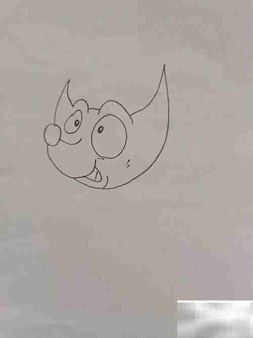 大眼睛狐狸绘画教程