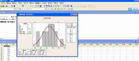 minitab怎么制作正态分布图